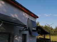 Unsere Stromerzeugung mit Solarmodule und Windkraftanlage