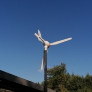 Windkraftanlage um zwei Meter in die Höhe versetzt